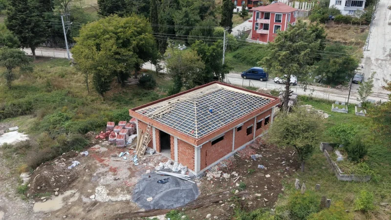 Yakakent'te Gasilhane ve Otogar İnşaatlarında İnceleme