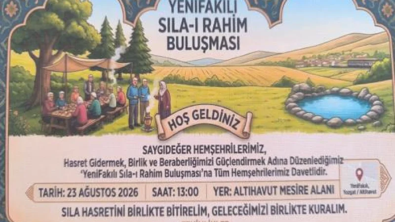 Yenifakılı'da Sıla-i Rahim Buluşması Düzenleniyor