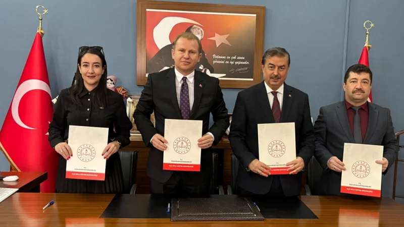Yeşilhisar'da 'Genç Zihinler Güçlü Yarınlar' Projesi İçin Protokol İmzalandı