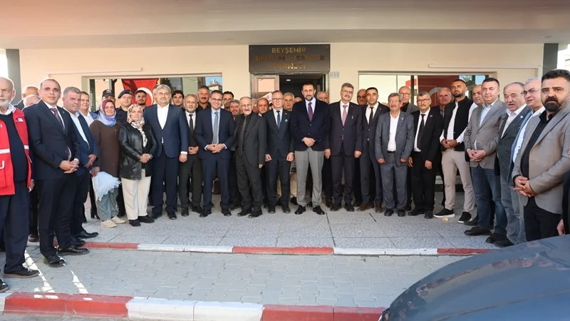 Beyşehir Birlik Muhtarlar Derneği'nin Yeni Hizmet Binası Törenle Açıldı