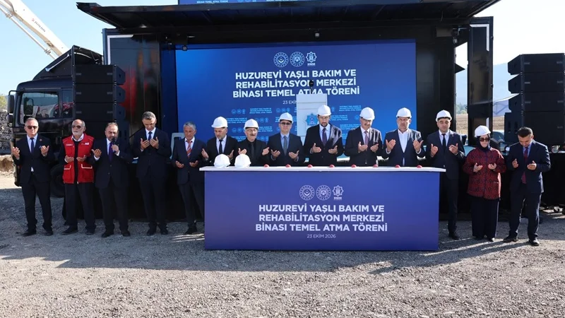 Beyşehir'de Yaşlı Bakım ve Rehabilitasyon Merkezi'nin Temeli Atıldı