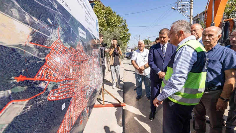 Gaziemir Sarnıç'ın Su Şebekesi Bir Yılda Yenilendi
