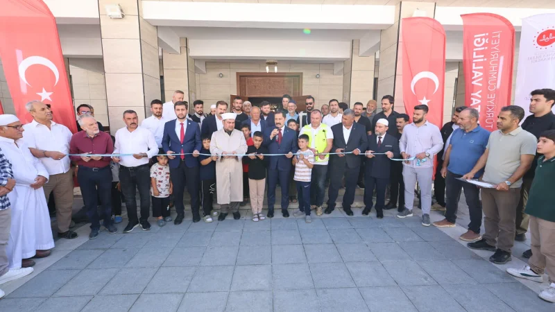 Hatay'da Deprem Sonrası İnşa Edilen 138. Cami Hizmete Açıldı