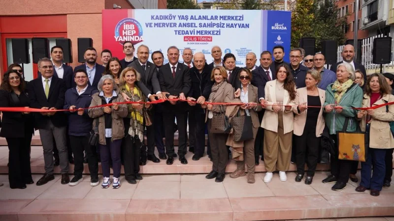 İstanbul Büyükşehir Belediyesi'nden Kadıköy'e Yaş Alanlar ve Hayvan Tedavi Merkezi