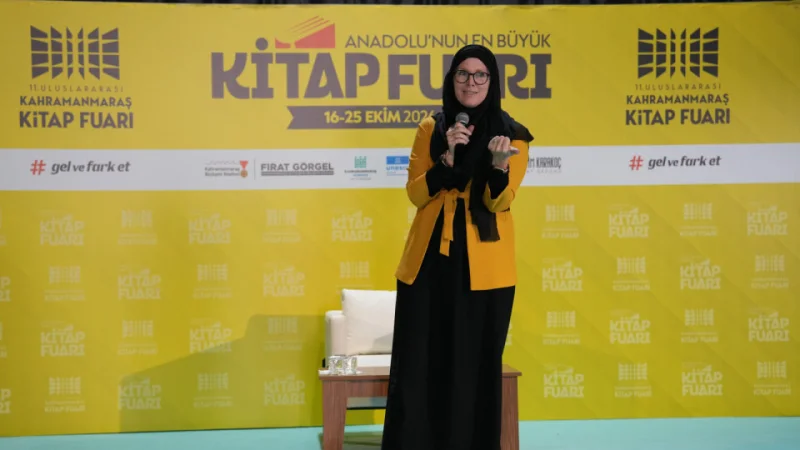 Kahramanmaraş Kitap Fuarı'nda Kanadalı Yazar Jenny Molendyk Söyleşisi