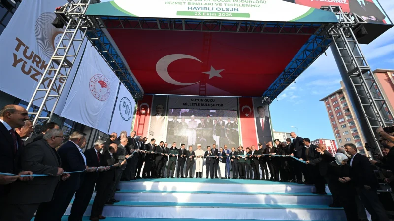 Kastamonu'da DSİ Yeni Hizmet Binaları ve Tesisleri Törenle Açıldı
