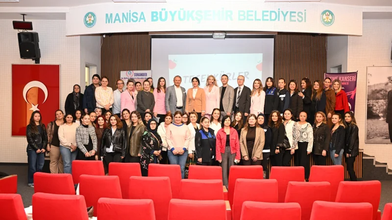 Manisa'da Meme Kanseri Farkındalık Semineri Düzenlendi