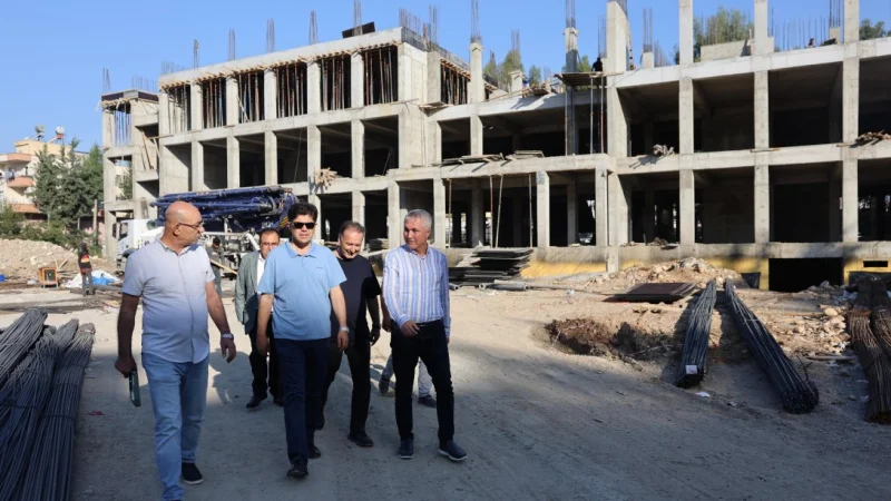 Mersin'de Eğitim Yatırımları Hız Kesmiyor: Okul İnşaatlarında İnceleme