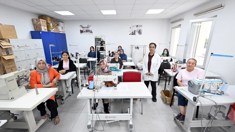 Mersin'de MERCEK Mesleki Eğitim Merkezleri 9 Bin Kişiye Ulaştı
