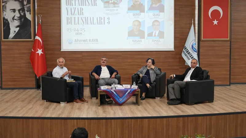 Ortahisar Yazar Buluşmaları Başladı: Edebiyat Dünyasının Önemli İsimleri Trabzon'da Bir Araya Geldi