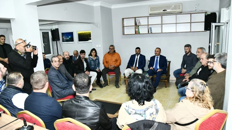 Tekirdağ Valisi Soytürk'ten Basın Mensuplarına Önemli Proje Bilgilendirmesi