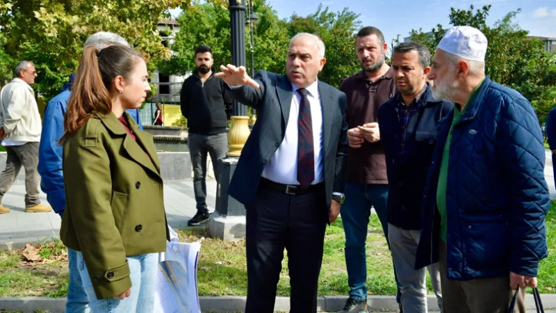 Fatih'te Edirnekapı Meydanı Düzenlemesi Sürüyor