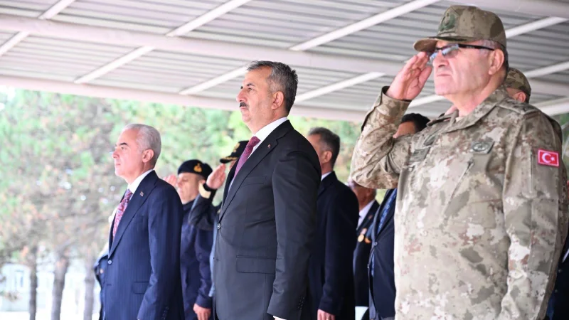Kırklareli'nde 9’uncu Hudut Tugay Komutanlığı Sancak Verme Töreni Gerçekleştirildi