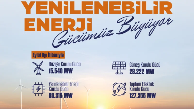 Türkiye'nin Elektrik Kurulu Gücü 127 Bin Megavatı Aştı: Yerlilik Oranı Artıyor