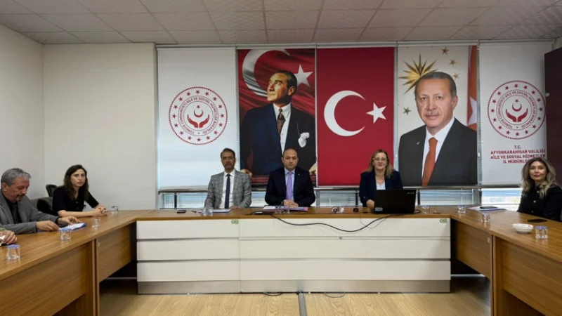 Afyonkarahisar'da Kadına Yönelik Şiddetle Mücadele Komisyonu Toplandı