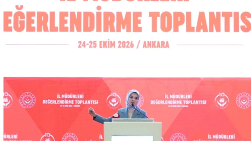 Aile ve Sosyal Hizmetler Bakanlığı'ndan İl Müdürleri Değerlendirme Toplantısı