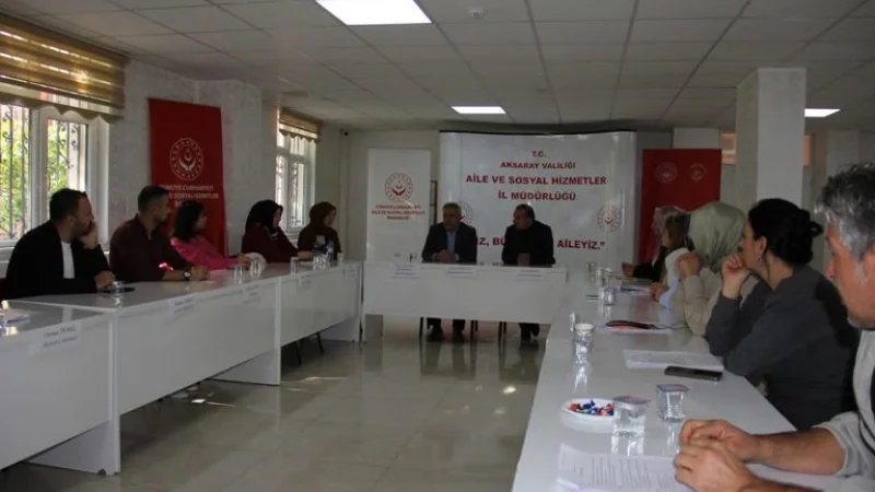 Aksaray'da Danışmanlık Tedbiri Uygulayıcı Eğitimi Düzenlendi