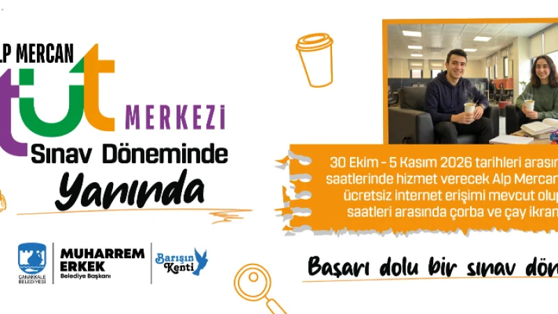 Alp Mercan Etüt Merkezi Sınav Döneminde Öğrencilere Kapılarını Açıyor