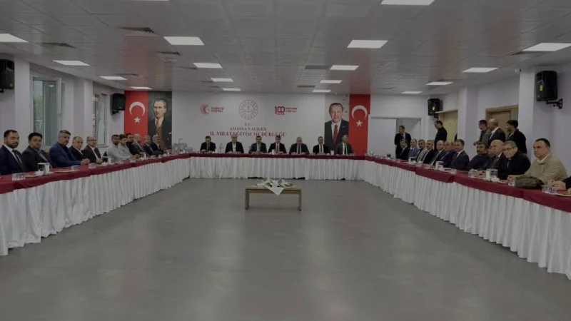 Amasya'da Eğitime Destek Platformu Koordinasyon Toplantısı Düzenlendi