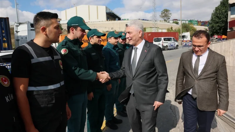 Ambarlı Liman Kompleksi'nde 9 Ayda 1,4 Milyon Konteynerin Gümrük İşlemleri Tamamlandı