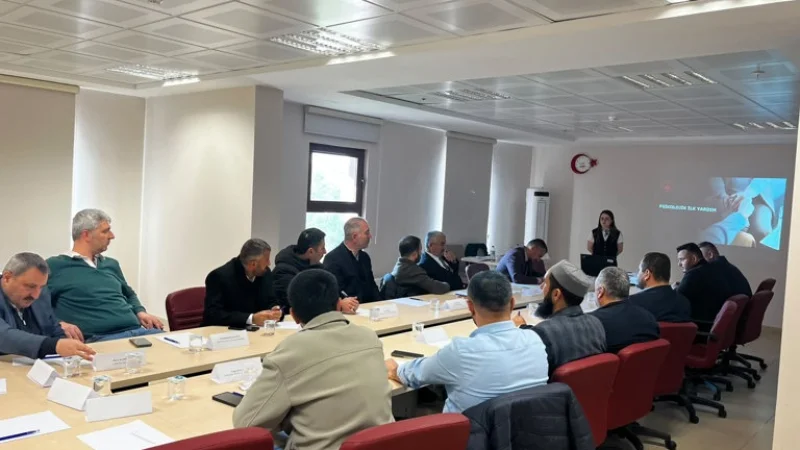 Ankara'da Sosyal Hizmet Personeline 'Psikolojik İlk Yardım' Eğitimi