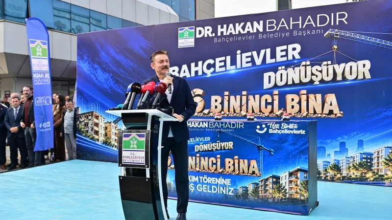Bahçelievler'de Kentsel Dönüşümde 6 Bininci Bina Yıkıldı