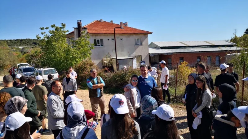 Burdur'un Tarihi Değeri Kremna Antik Kenti'nde Öğrencilerle Doğa Yürüyüşü