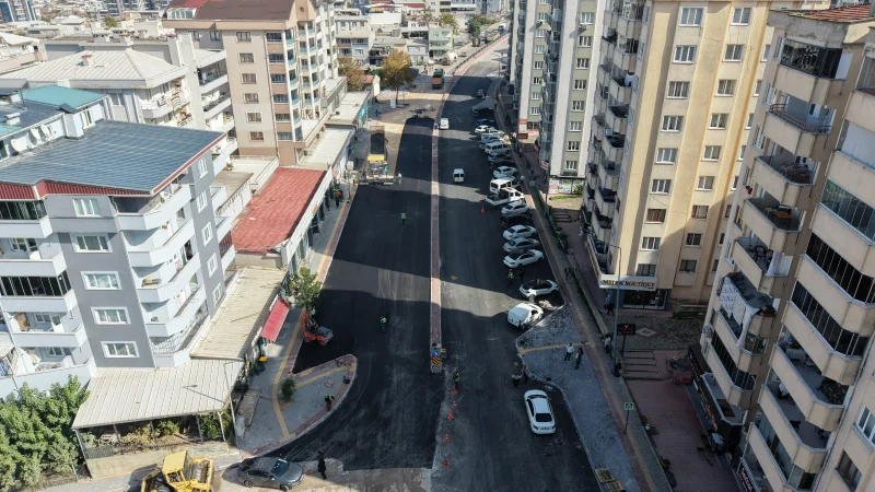 Bursa'da Erdoğan Caddesi Modernize Ediliyor