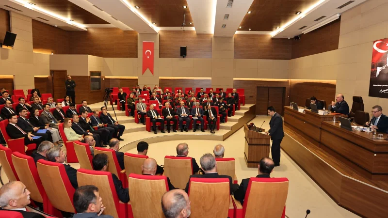Çorum'da 128 Milyar Liralık Kamu Yatırımı Masaya Yatırıldı