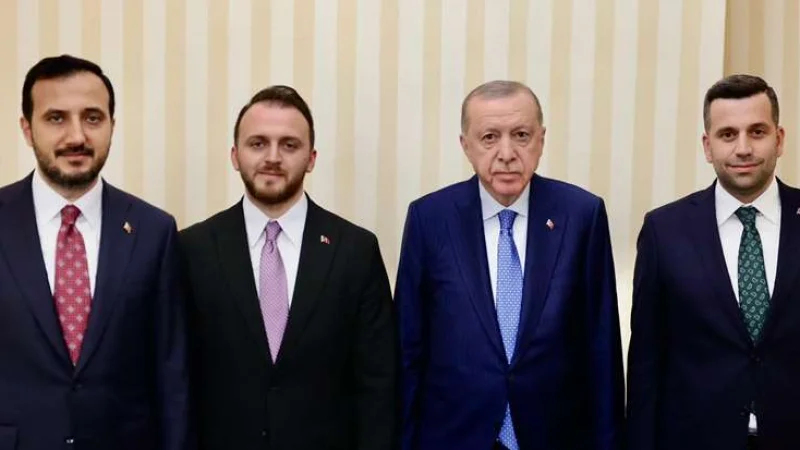 Cumhurbaşkanı Erdoğan, Ataşehir Belediye Başkan Vekili Serdar Orhan'ı Kabul Etti