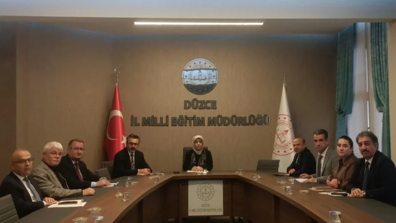 Düzce'de Eğitimde Yeni Dönem Planlaması Yapıldı