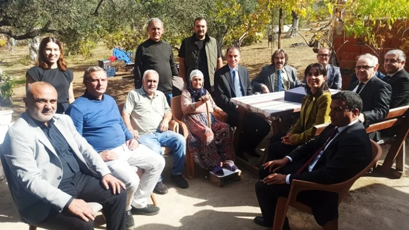 Edremit Kaymakamı Zafer Engin'den Şehit Ailesine Ziyaret