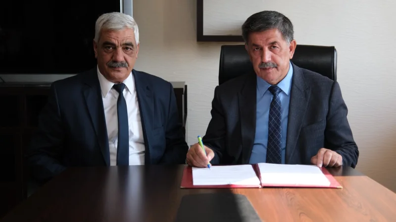 Erzincan'da Tır Parkı Projesi İçin Protokol İmzalandı