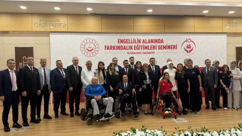 Gaziantep'te 'Birlikte Mümkün' Programı ile Engelsiz Gelecek Vurgusu
