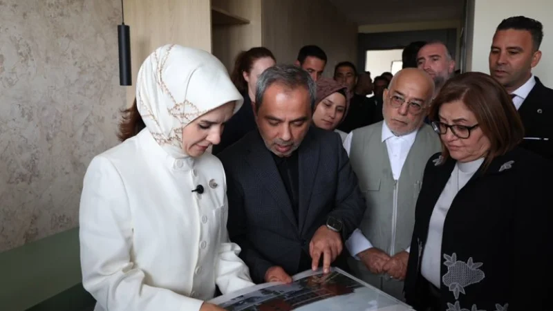 Gaziantep'te İleri Yaş Bakım ve Rehabilitasyon Merkezi İnşaatı Sürüyor