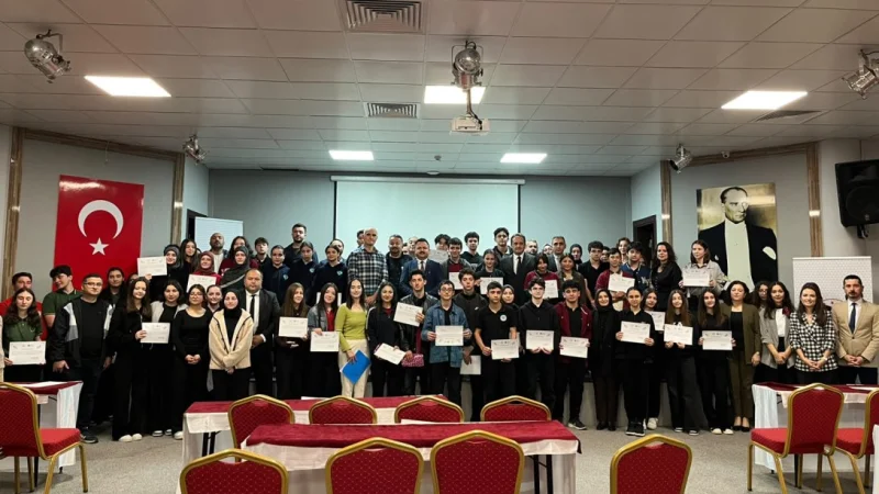 Giresun'da Liseler Arası Çevre Bilgi Yarışması'nın Kazananları Belli Oldu