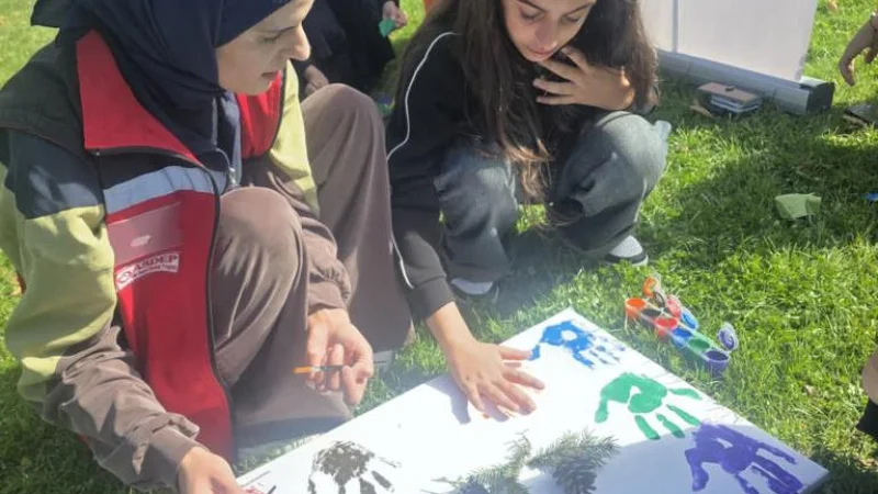 Gümüşhane'de Çocuklar Okul Destek Projesi ile Keyifli Bir Gün Geçirdi