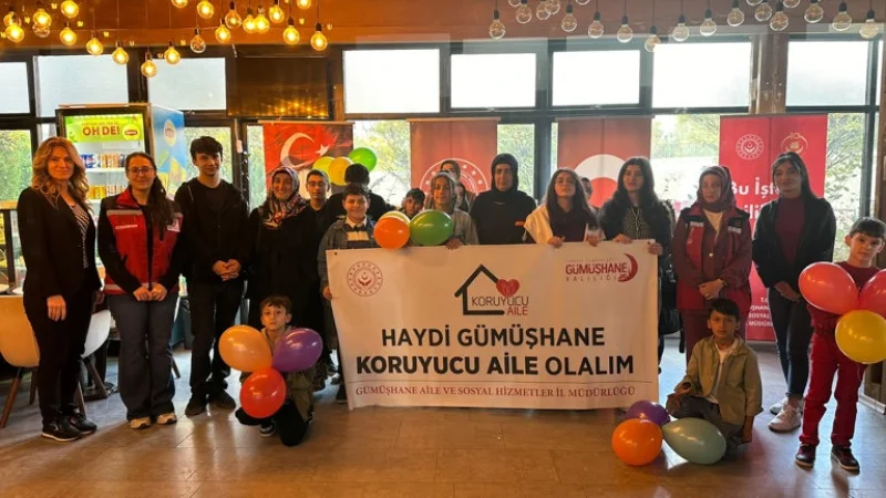 Gümüşhane'de Koruyucu Aile Seferberliği Sürüyor