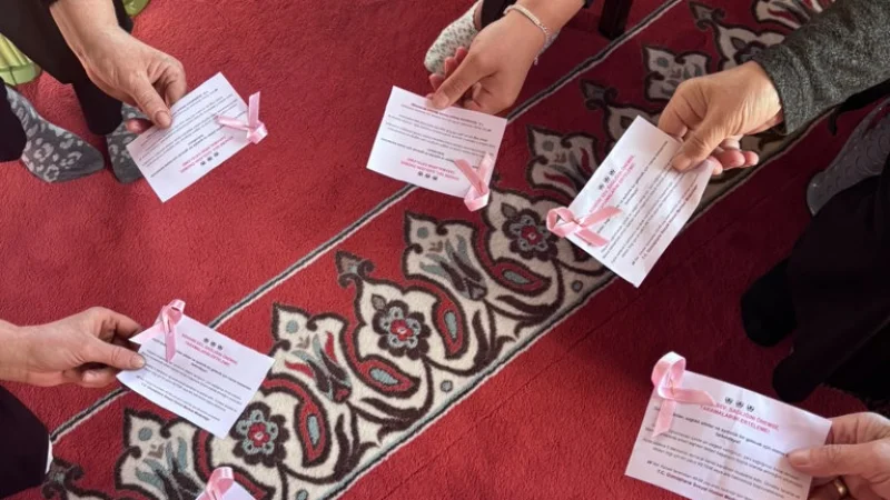 Gümüşhane'de Köy Sakinlerine Sosyal Hizmet ve Sağlık Eğitimi