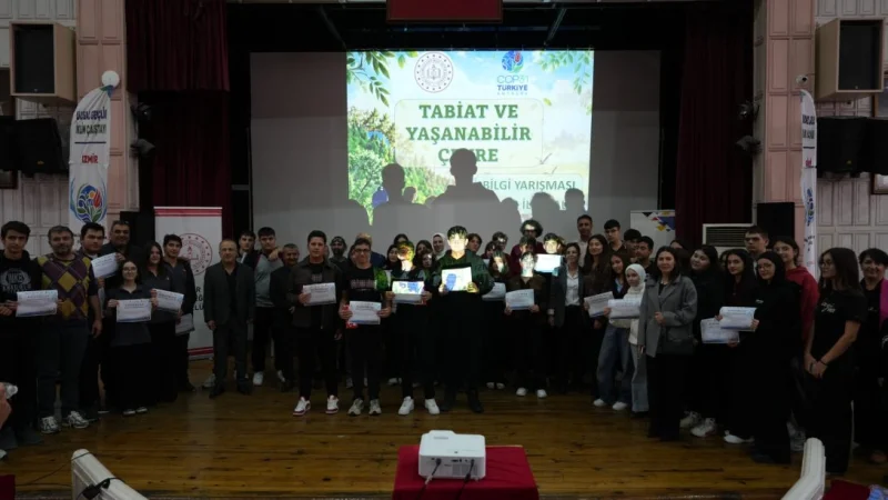 İzmir'de 'Tabiat ve Yaşanabilir Çevre' Bilgi Yarışması'nın Kazananı Belli Oldu