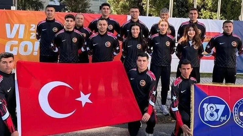 Jandarma Gücü, İspanya'daki Avrupa Polis ve İtfaiye Oyunları'nda 101 Madalya Kazandı