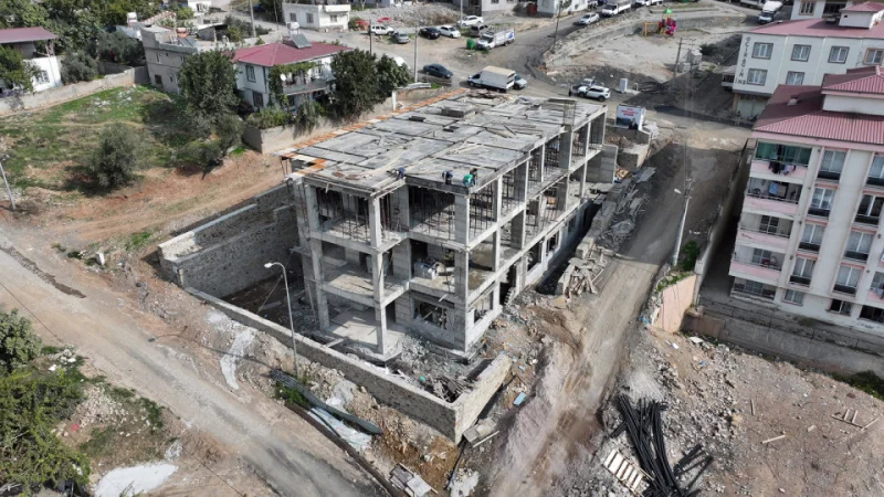 Kahramanmaraş'ta Piri Reis Gündüz Bakımevi'nin İnşasında Sona Yaklaşıldı