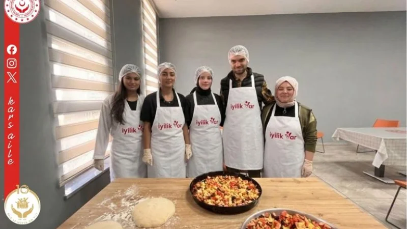 Kars'ta 'İyilik Var' Platformu ile Sosyal Dayanışma Etkinliği