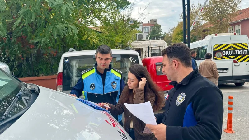 Kırklareli'nde Okul Servislerine Yönelik Ortak Denetim Gerçekleştirildi