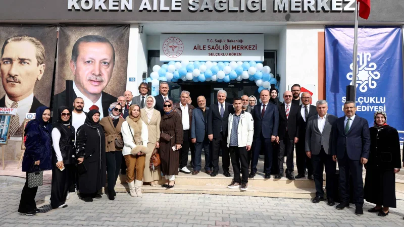 Konya'da Yeni Aile Sağlığı Merkezi Hizmete Açıldı
