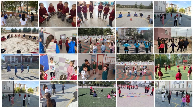 Konya'daki Okullarda 'Maarifin Kalbinde Oyun' Etkinlikleri Sürüyor