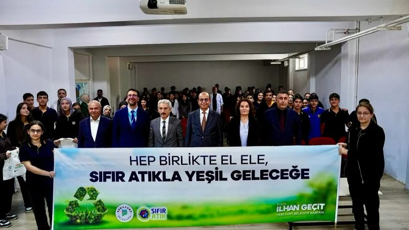 Malatya Yeşilyurt'ta Öğrencilere Sıfır Atık ve Çevre Bilinci Eğitimi