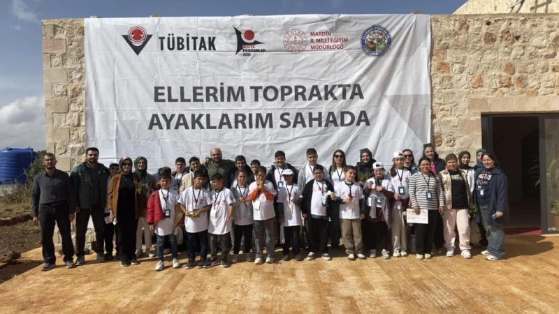Mardin'de Özel Gereksinimli Öğrenciler İçin 'Ellerim Toprakta, Ayaklarım Sahada' Projesi Tamamlandı