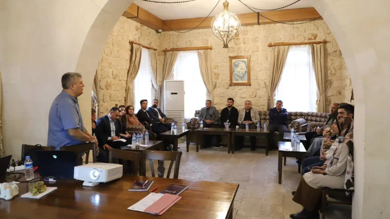 Mardin'in Savur İlçesinde 'Cittaslow' Süreci İçin Bilgilendirme Toplantısı Düzenlendi