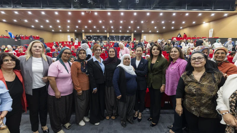 Mersin'de Dünya Kadın Çiftçiler Günü Kutlandı: Üretici Kadınlara Destek Vurgusu